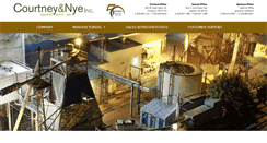 Desktop Screenshot of courtneyandnye.com