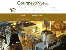 Tablet Screenshot of courtneyandnye.com
